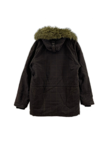 SURPLUS ファー付キ中綿ジャケット L
