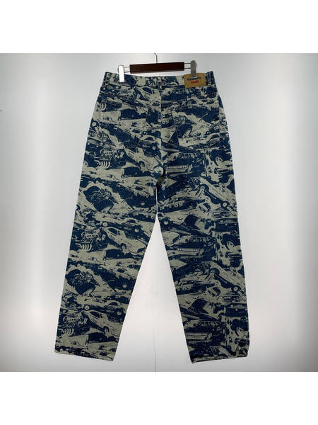 Supreme ×Hysteric Glomour HG Cars Baggy Jean (30)