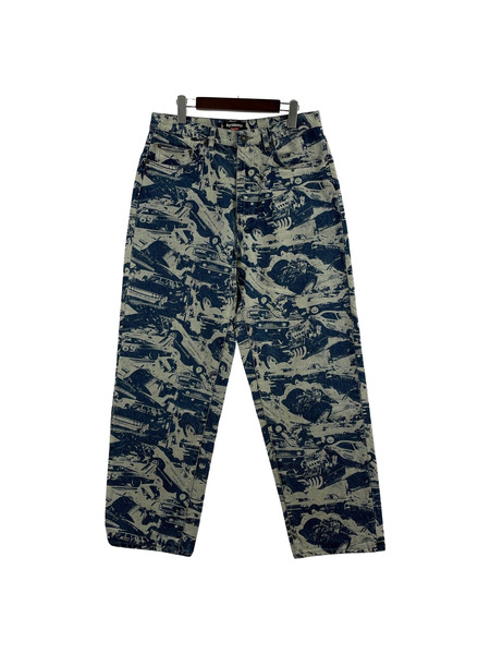 Supreme ×Hysteric Glomour HG Cars Baggy Jean (30)