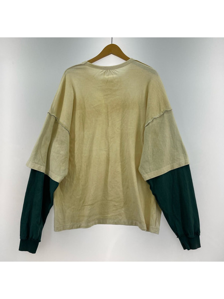 長袖Tシャツ・カットソー refomed  10WASH REVERSIBLE L/S TEE[値下]