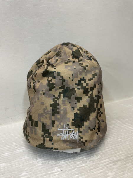 STUSSY SKULLCAP DIGI CAMO ビーニー