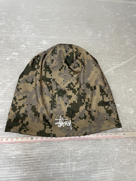 STUSSY SKULLCAP DIGI CAMO ビーニー