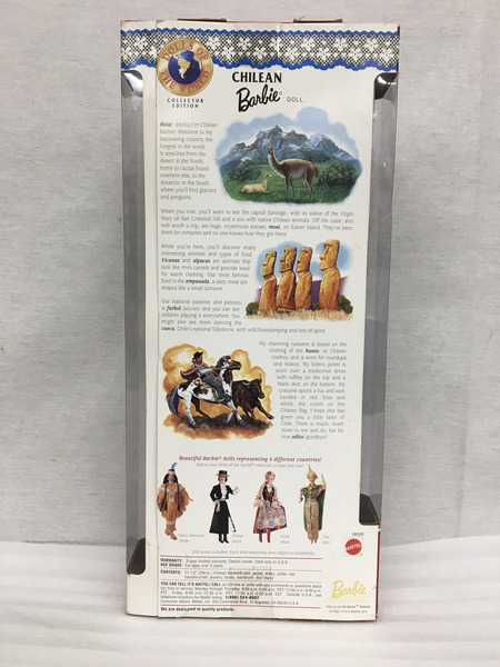 ドールその他 Dolls of the Word CHILEAN Barbie バービー[値下]