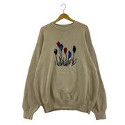 ciatre L/S  flower knit ベージュ (XL)