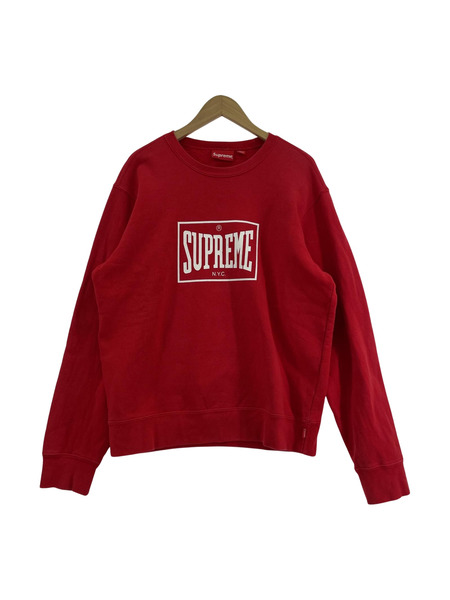 Supreme 19SS Warm Up Crew Neck Sweatshirt (M)