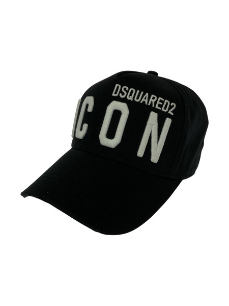 DSQUARED2 ICON 3Dロゴベースボールキャップ/ブラック