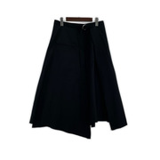 sulvam ソノ他 WRAP SKIRT ブラック (S)