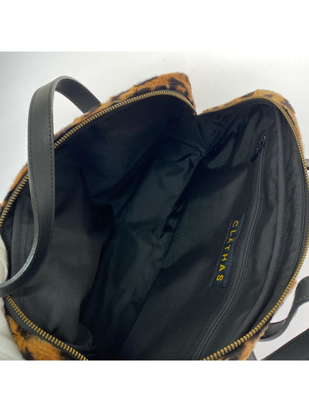 CLATHAS ハンドバッグ レオパードハンドバッグ