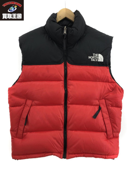 THE NORTH FACE ヌプシベスト ND-1082 RED