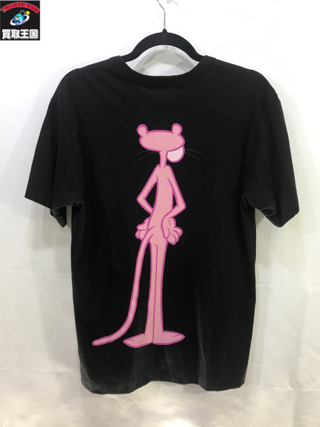 COMME des GARCONS ピンクパンサーTee M/黒/コムデギャルソン/Tシャツ
