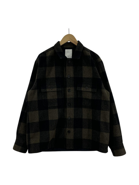 KAJA WOOL BUFFALO CHECK CPO JACKET