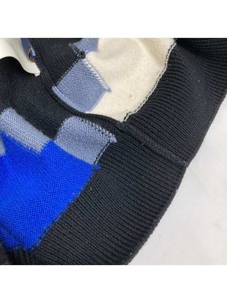 LV フェアアイルマクロ クルーネックニット M