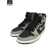 NIKE/AIR JORDAN 1 High OG Shadow 2.0/555088-035/27cm/グレー/黒/ナイキ/スニーカー/箱付