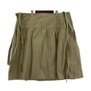 tricot COMME des GARCONS ヒザ丈スカート ラップスカート BEG