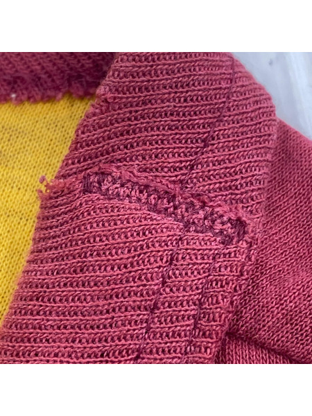 Champion 半袖Tシャツ・カットソー 70s/バータグ/3段/カレッジプリント/赤