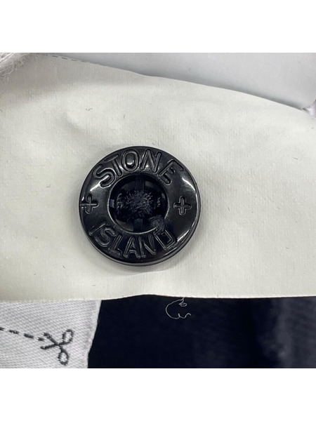 STONE ISLAND スウェット・トレーナー ファスナーポケットクルーネック (L) 黒