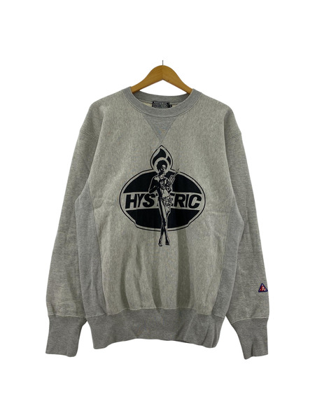 HYSTERIC GLAMOUR DYNAMITE ANGEL スウェット (M) グレー