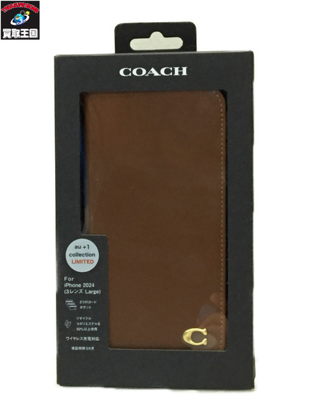 COACH iphone 16 pro max　手帳型 ケース