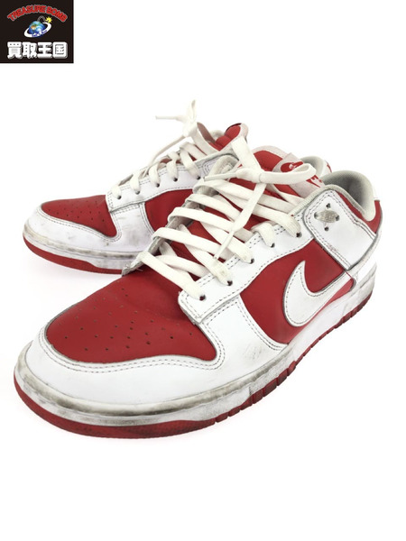 NIKE DUNK LOW RETRO DD1391-600 (28cm) UNIVERSITY RED/WHITE[値下