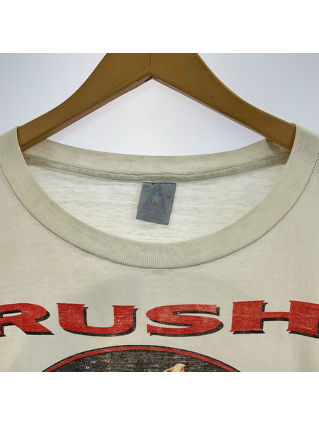 OLD・VINTAGE 半袖Tシャツ・カットソー 80s RUSH HOLD YOUR FIRE TEE WHT