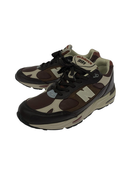 NEW BALANCE M991GBI スニーカー 茶 27.0[値下]