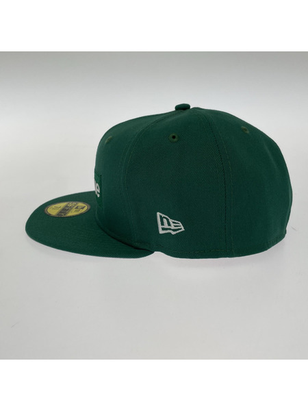 Supreme キャップ 22FW Money Box Logo New Era 緑