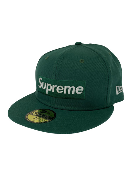Supreme キャップ 22FW Money Box Logo New Era 緑