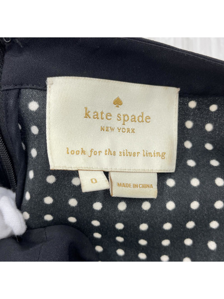 kate spade new york S/Sドット柄ワンピース (0)