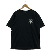 STUSSY　スカルTシャツ/L