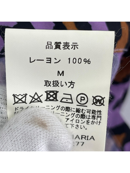 WACKO MARIA 長袖シャツ レオパード M