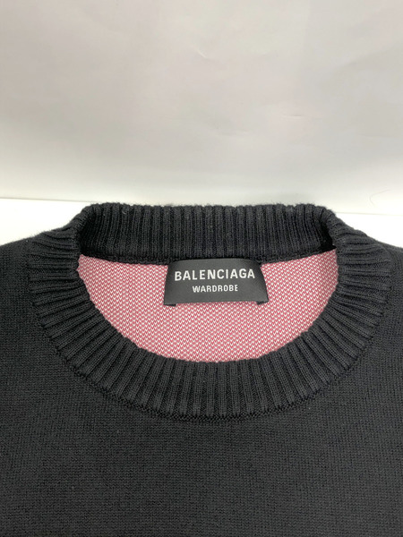 BALENCIAGA 21AW キャンペーンロゴニット