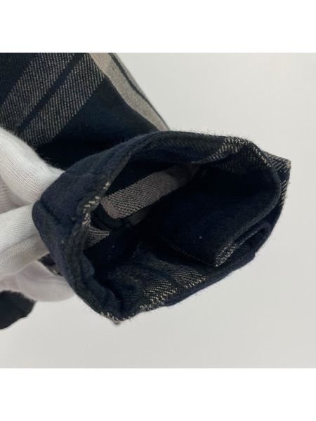 Sacai ジャケット 15AW チェック ジャケット 青 (2)
