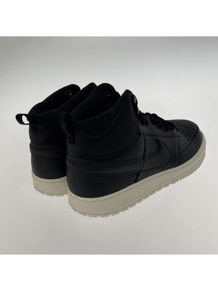 NIKE　Court Vision Mid Winter Black/Phantom