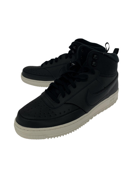 NIKE　Court Vision Mid Winter Black/Phantom