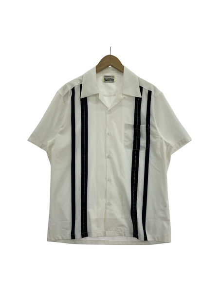 WACKO MARIA 半袖シャツ 23SS TWO-TONE 50'S OPEN COLLAR SHIRT