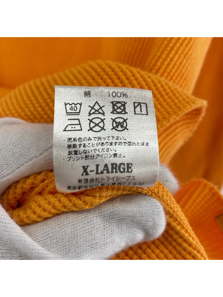 STANDARD CALIFORNIA Waffle Thermal Long Sleeve T オレンジ (XL)