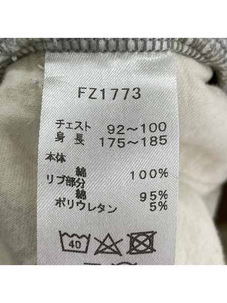 FRED PERRY スウェット・トレーナー BEAMS別注 ハーフジップ グレー