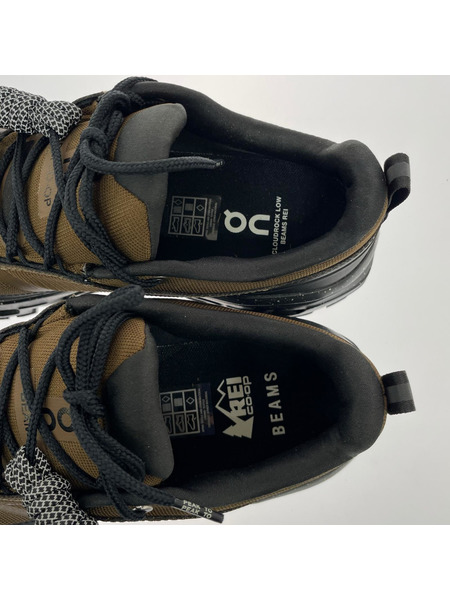 スニーカー Cloudrock Low BEAMS REI スニーカー 茶 (27.5)