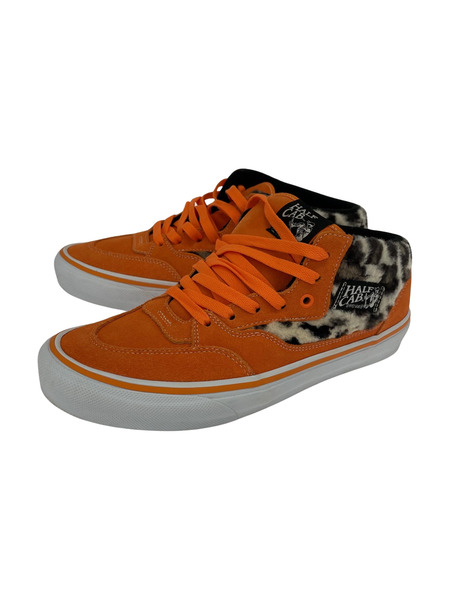 Supreme×VANS Leopard Half Cab orange 28.0cm[値下]