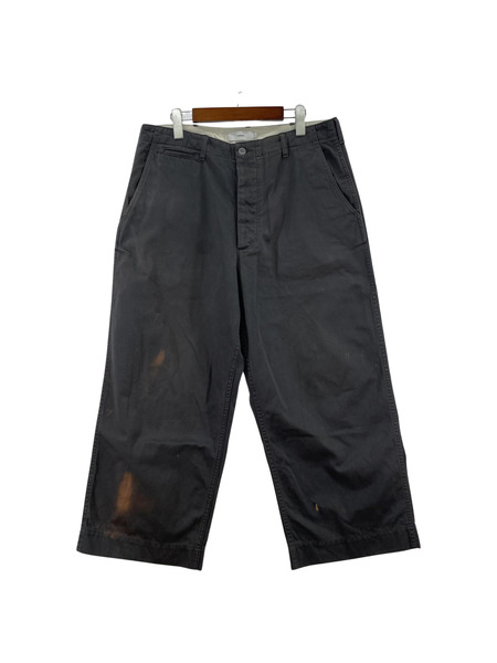 graphpaper Suvin Chino Wide Straight Pants (W35) グレー[値下]