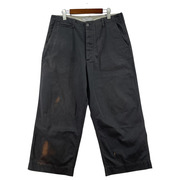 graphpaper Suvin Chino Wide Straight Pants (W35) グレー