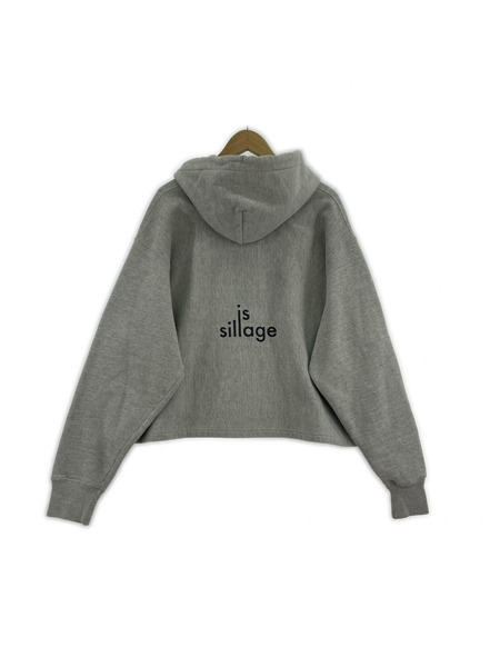 Champion パーカー ×sillage RW whatwewear パーカー グレー (XL)