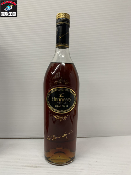 Hennessy BRAS D'OR コニャック スリムボトル 