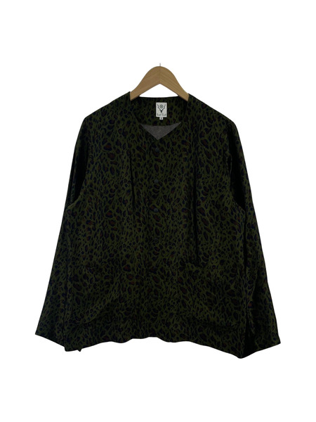 South2 West8 21SS P.P Cardigan-Leopard-Jq S