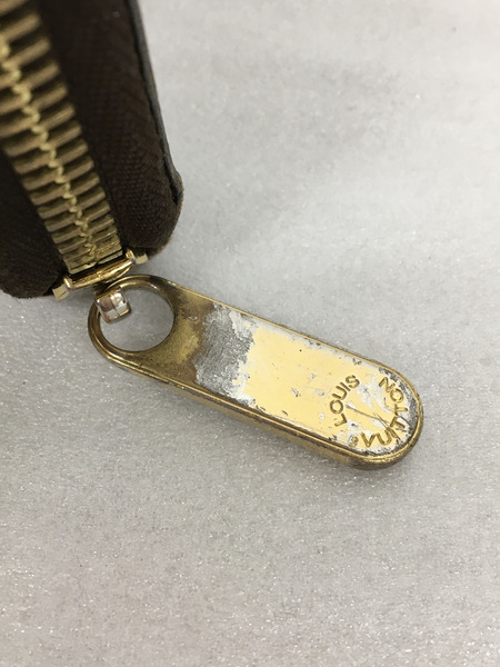 LOUIS VUITTON/ジッピー・ウォレット 旧型/ダミエ(・エベヌ) ジッピー・ウォレット 旧型/ダミエ・エベヌ/N60015