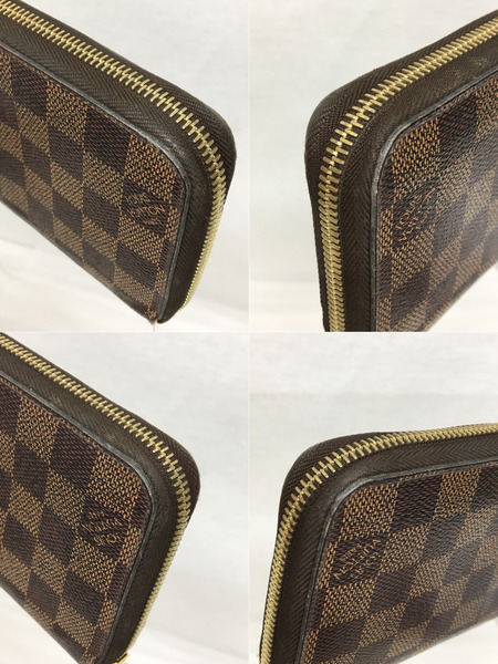 LOUIS VUITTON/ジッピー・ウォレット 旧型/ダミエ(・エベヌ) ジッピー・ウォレット 旧型/ダミエ・エベヌ/N60015