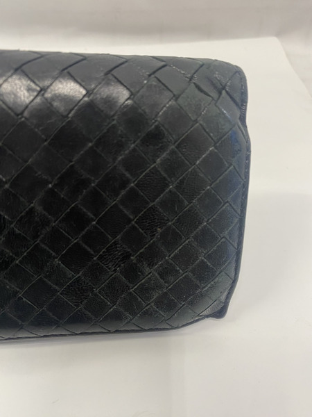 ボッテガ・ヴェネタ 長財布 イントレチャート/黒