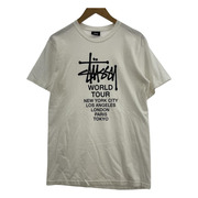 STUSSY ワールドツアー SSカットソー 白 (S)