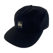 STUSSY　キャップ ブラック