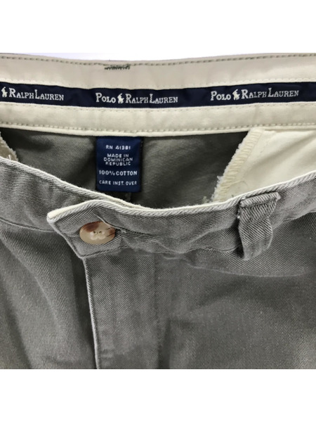 POLO RALPH LAUREN CHINO PANT (W30) カーキ[値下]